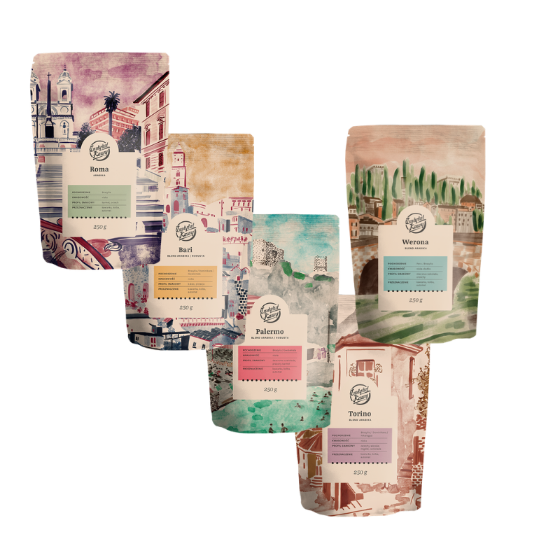 zestaw kaw italian style