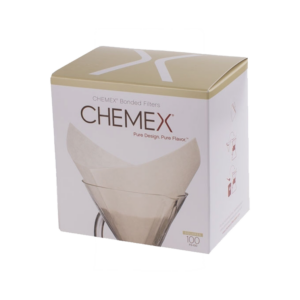 Chemex filtry papierowe kwadratowe - Białe - 6, 8, 10 filiżanek