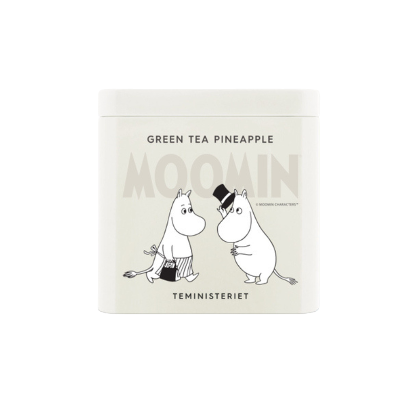 teministeriet moomin green tea pineapple herbata sypana 80g