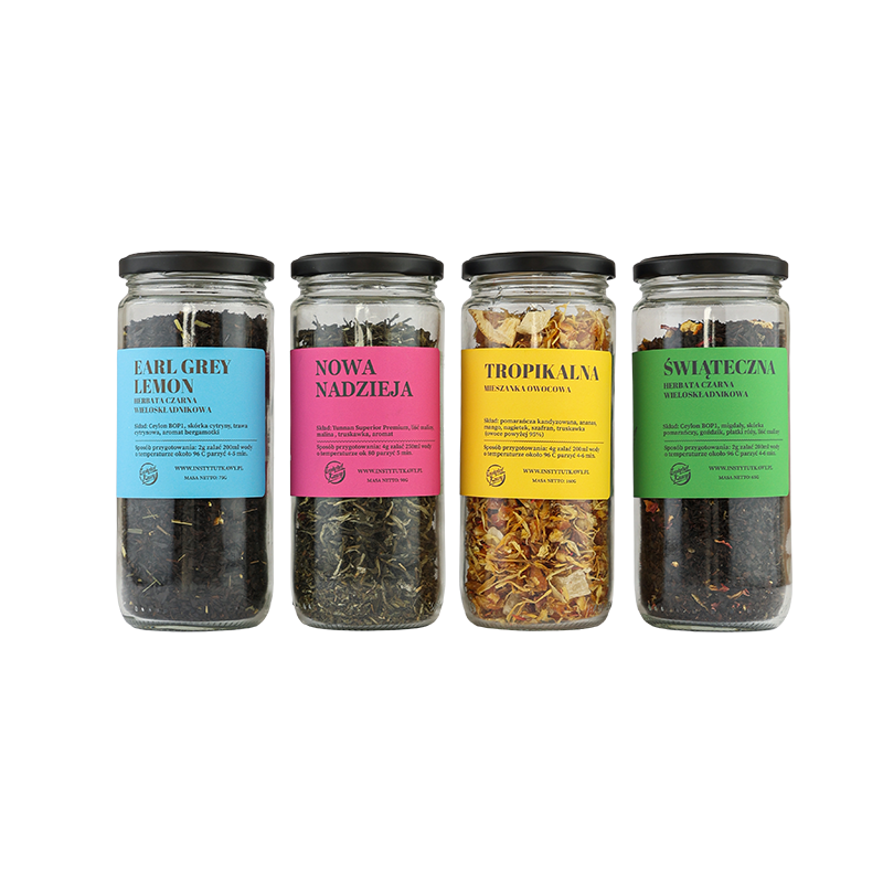 zestaw herbat w słoiku!