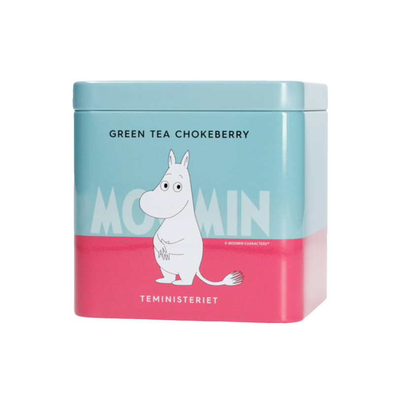 teministeriet moomin green tea chokeberry herbata sypana 100g