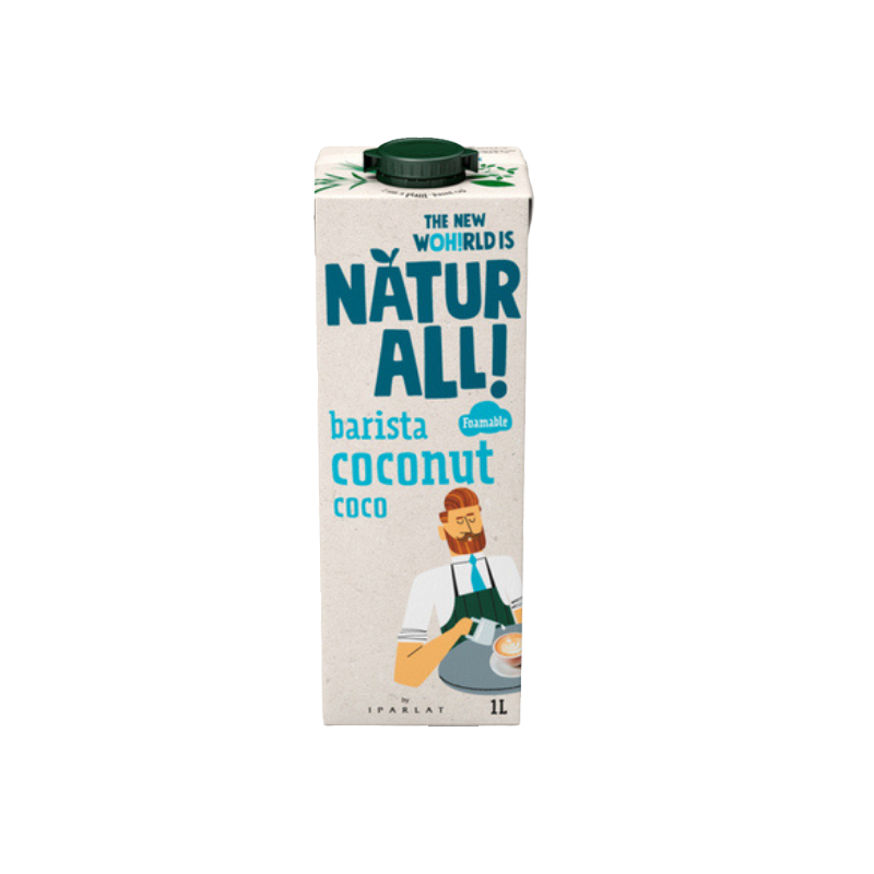 natur all napój roślinny kokosowy barista coconut 1 l