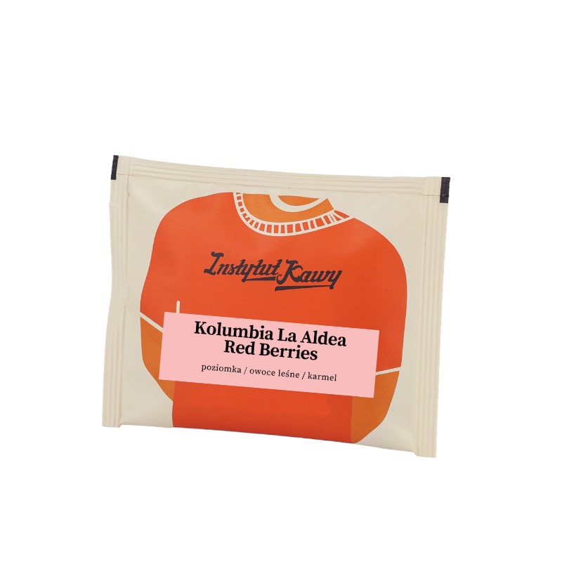 drip bag! kawa kolumbia la aldea red berries